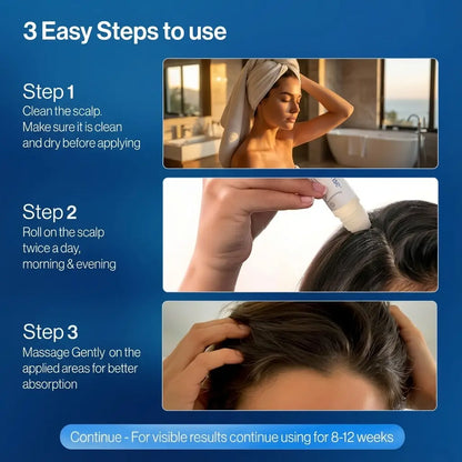 Herbavive Rosemary Hair Renewal Roll-On Serum™