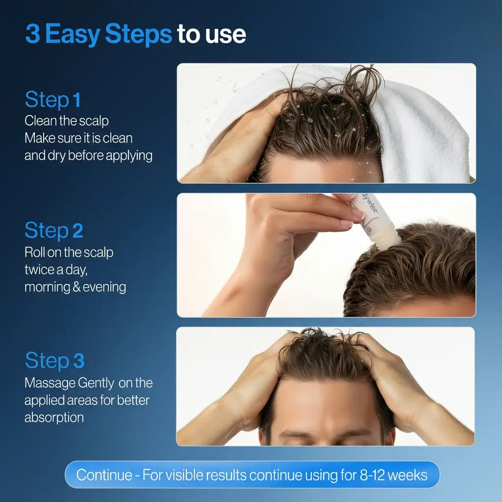 Herbavive Rosemary Hair Renewal Roll-On Serum™